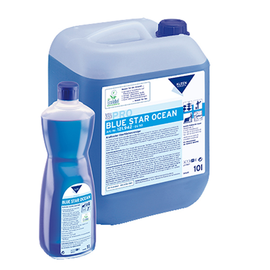 Blue Star Ocean Allzweckreiniger - 10 Liter für stark wasserabweisende Bodenbeläge