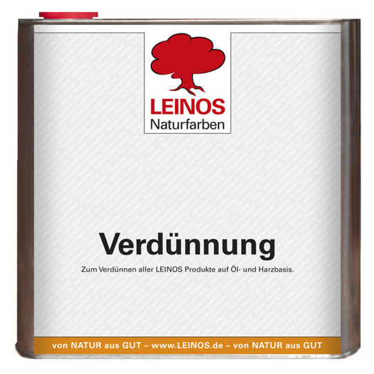 LEINOS 200 Verdünnung 2,5 Liter | Zum Verdünnen aller öligen Produkte sowie zur Reinigung der Arbeitsgeräte. Auch als Fleckentferner geeignet.