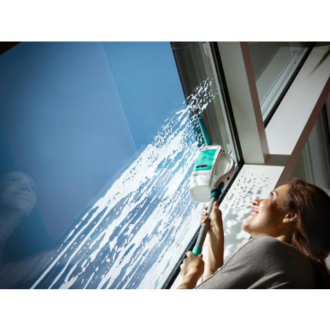 Leifheit 51003 Elektrischer Fensterreiniger Blau | Weiß