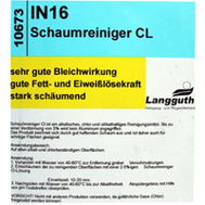 Chloralkalischer Schaumreiniger – 21,6 kg – Stark schäumend mit bleichender Wirkung