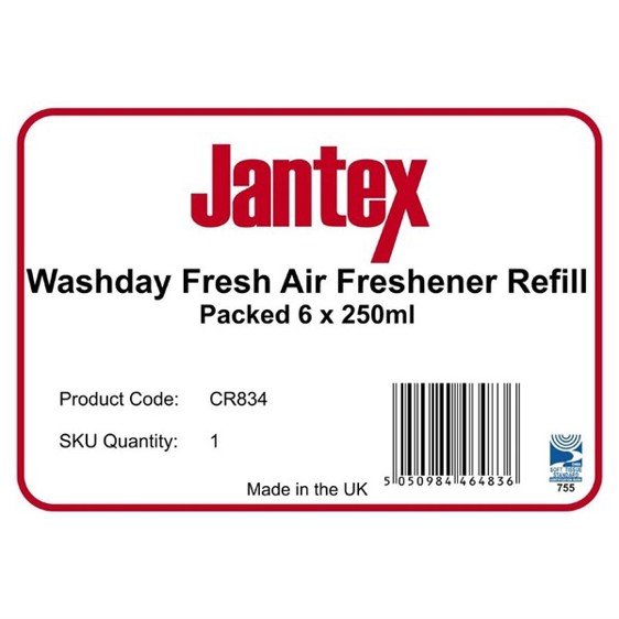 6er Pack Washday Fresh Lufterfrischer Nachfüllung