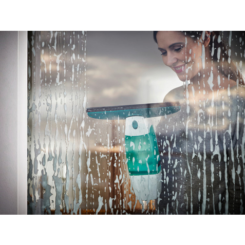 Leifheit 51003 Elektrischer Fensterreiniger Blau | Weiß