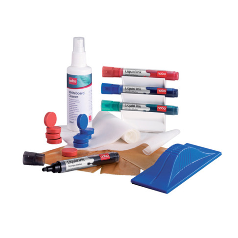 Whiteboard Starter-Kit mit 32 Teilen - Reinigungsspray Set