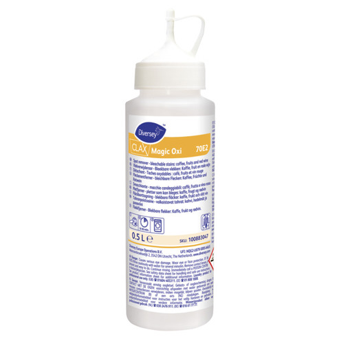 Clax Magic Oxi | Gebrauchsfertiger Fleckentferner für bleichbare Flecken wie Kaffee und Wein
