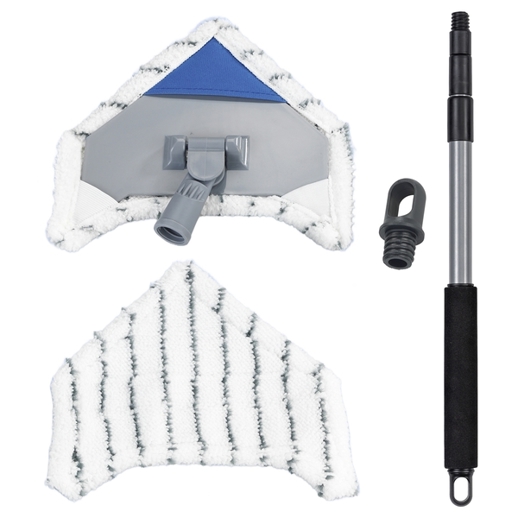 Maximex Multiflex-Wischer inkl. Teleskopstiel | für Fliesen | Fenster und Böden geeignet
