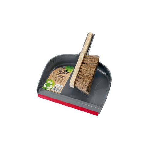 Peggy Perfect Kehrgarnitur mit Lippe | Kunststoff | grau (6422253)