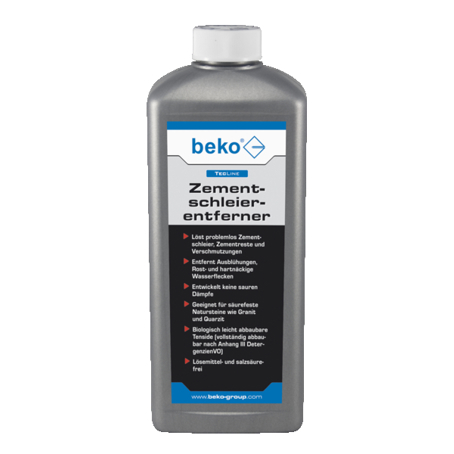 Zementschleierentferner 1000 ml - Grundreiniger für effektive Reinigung