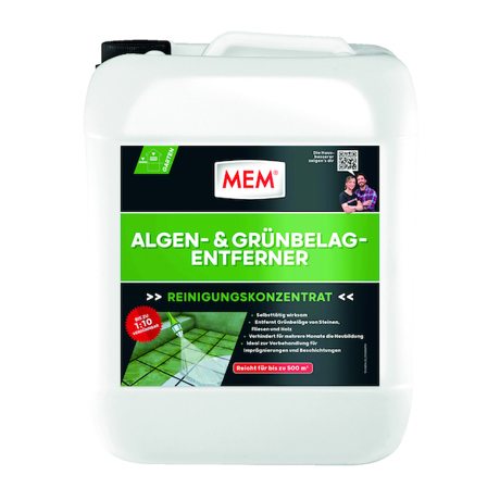 Algen- und Moos-Entferner für Steinflächen